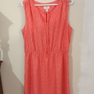 Ann Taylor Loft Breezy Summer Dress SIZE L
